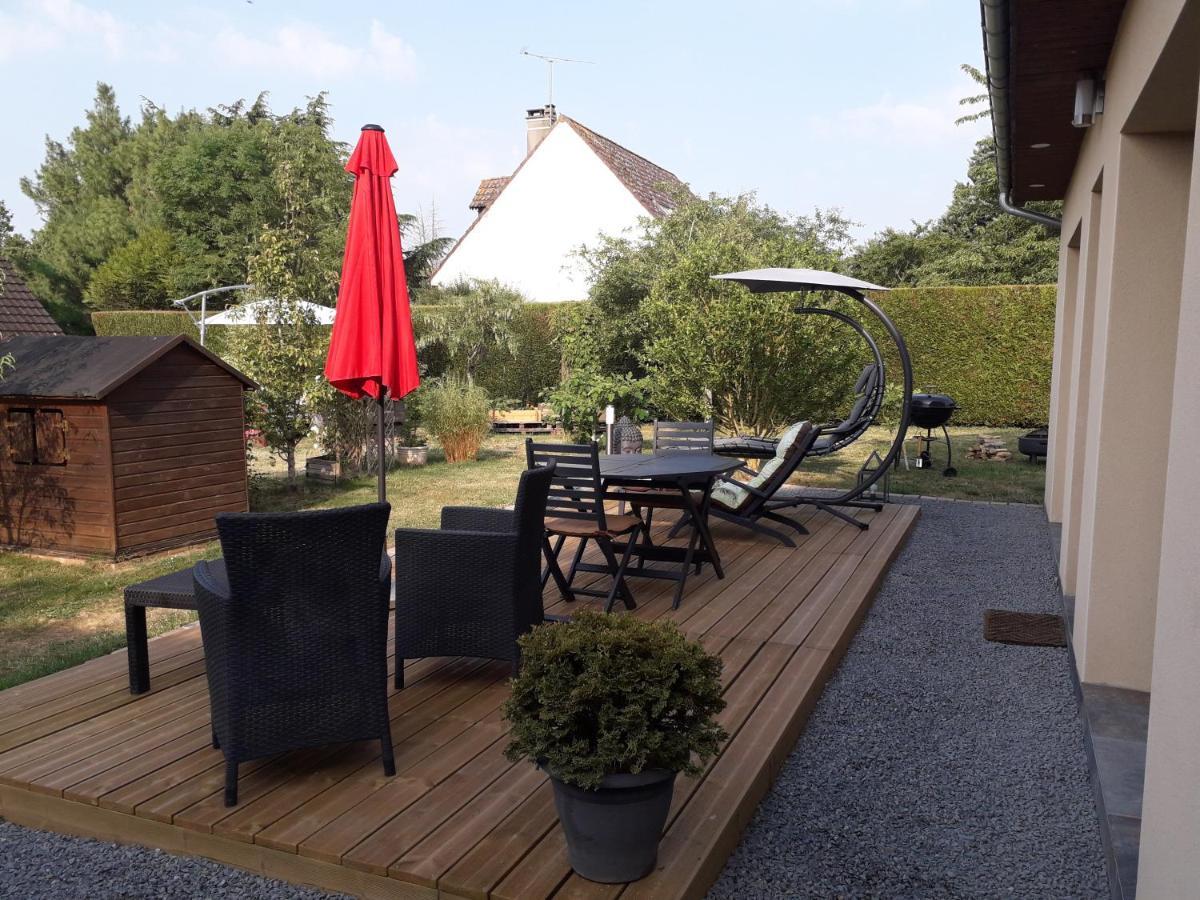 Gite Avec Option Bien-Etre Sur La Veloscenie Montigny-le-Chartif Exterior foto